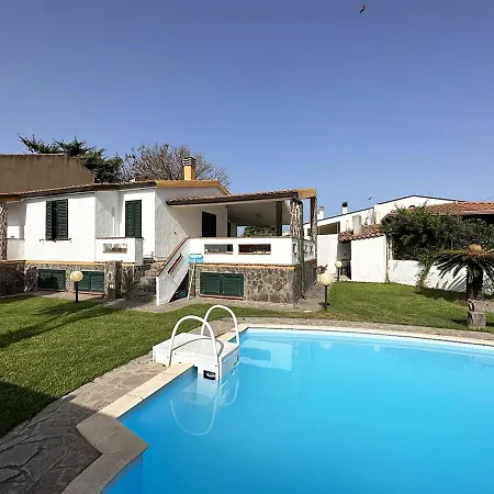 Spiaggia Grande Con Piscina Privata C30 * Calasetta